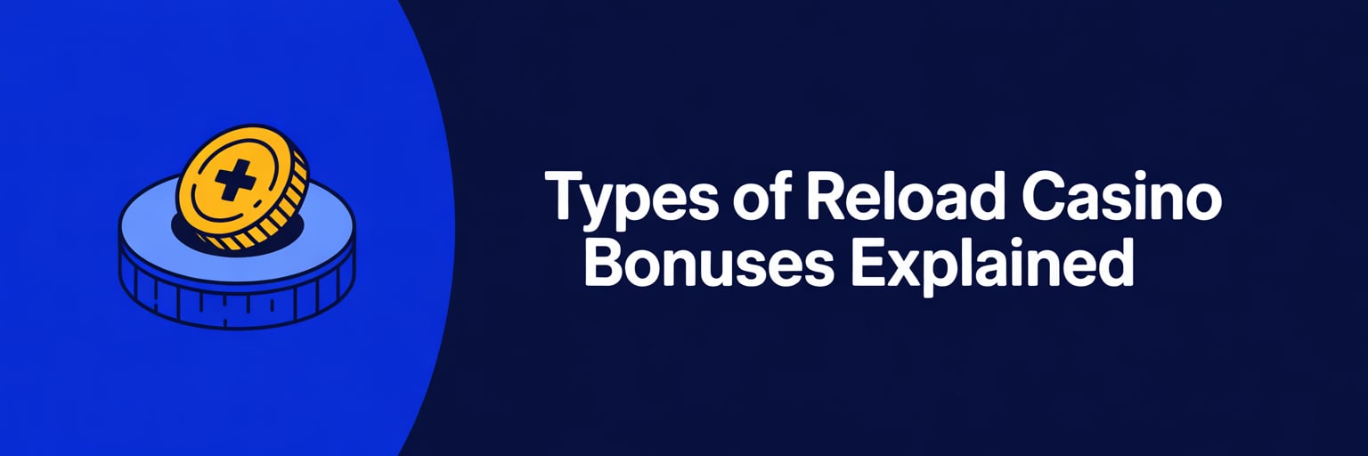 Types of Reload Casino Bonuses Explained
